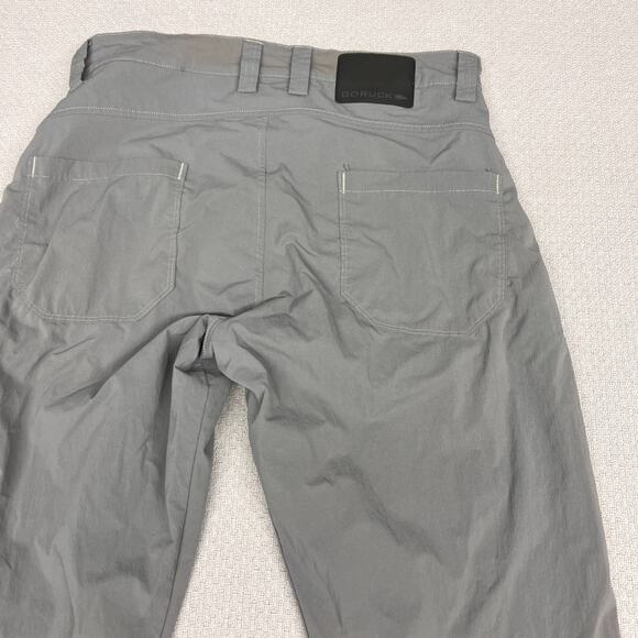 Goruck Pants Mens 32x32 Gray Simple Nylon Activewear Rucking Outdoor - Picture 4 of 11